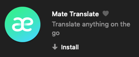 下載Mate-Translate-App