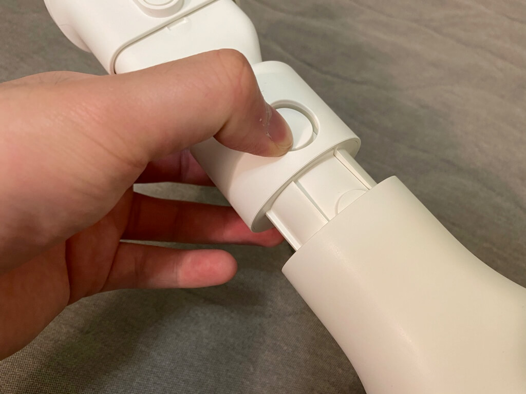 按按鈕即可將吸頭取出