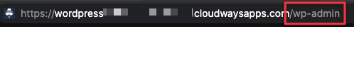 網址後面輸入/wp-admin 進入 WordPress 登入畫面