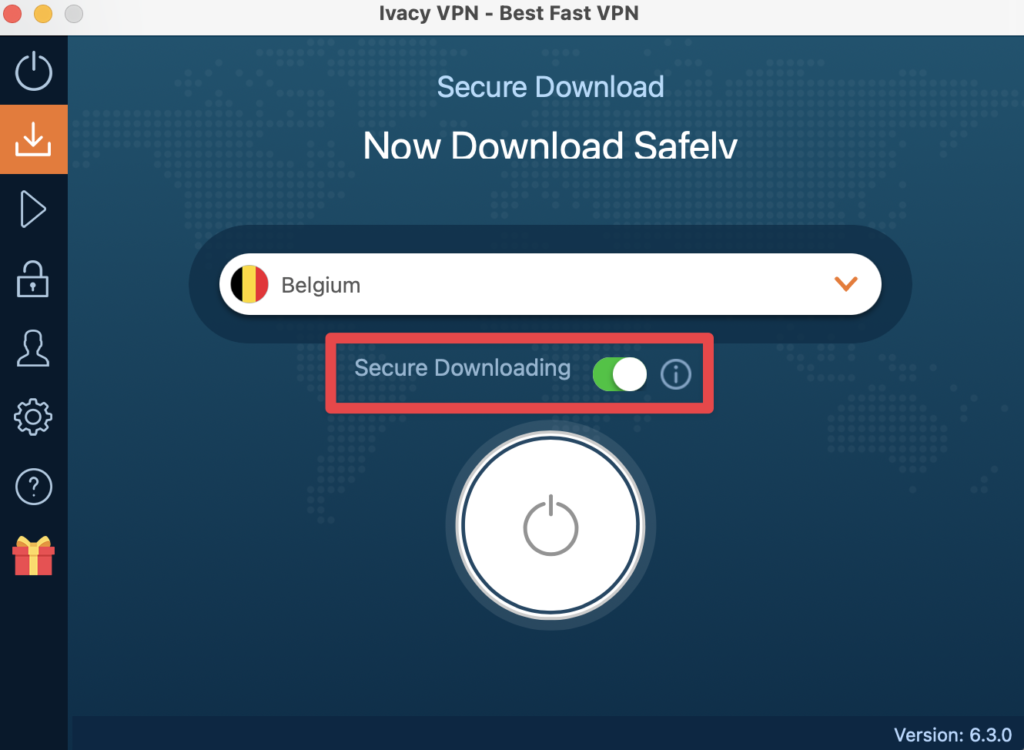開啟 Secure Downloading