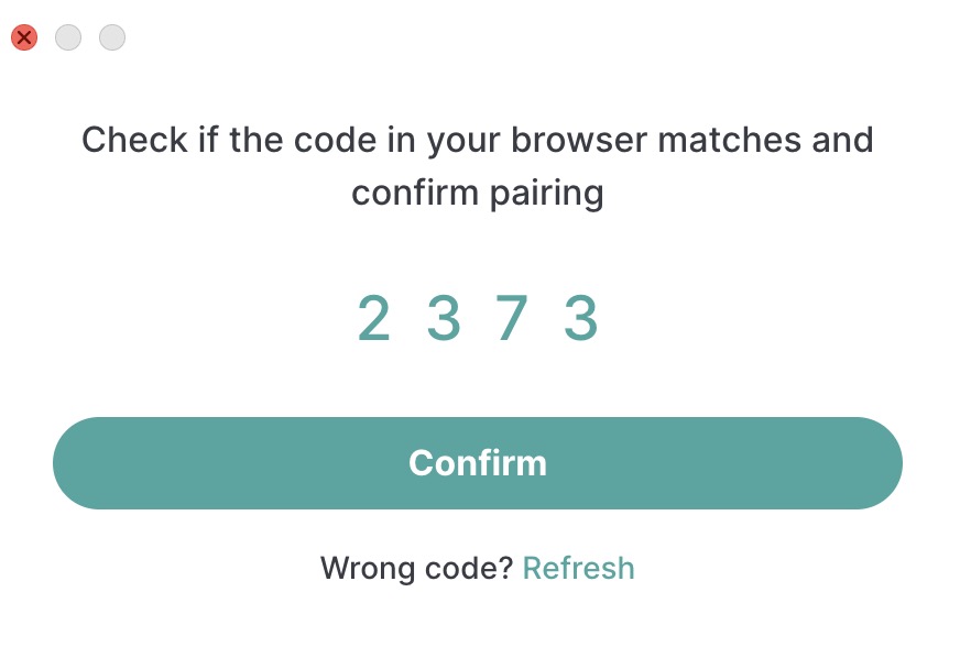 <p class="step">step 13</p>確認認證碼