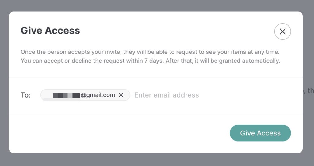 <p class="step">step 2</p>輸入想給予權限者的 email