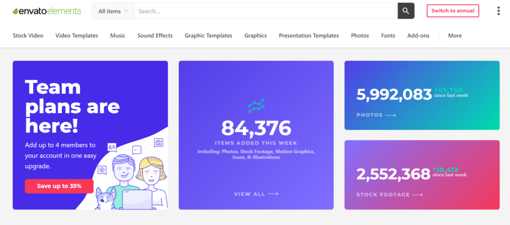 Envato Elements 素材