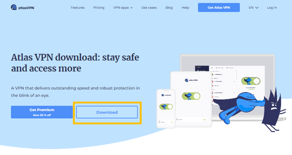 Atlas VPN Free 下載