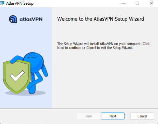 Atlas VPN 安裝