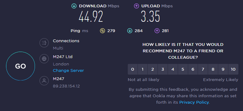 Atlas VPN 連線至英國