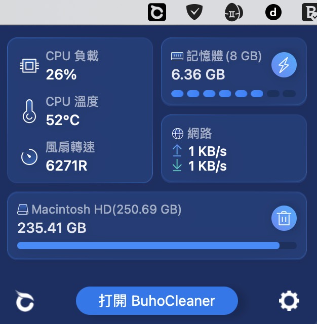 即時監控系統狀態和釋放記憶體
