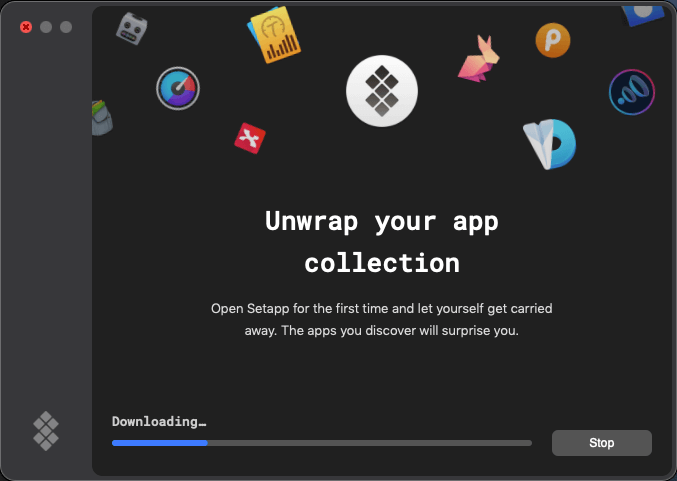 點擊「Launch」安裝 Setapp