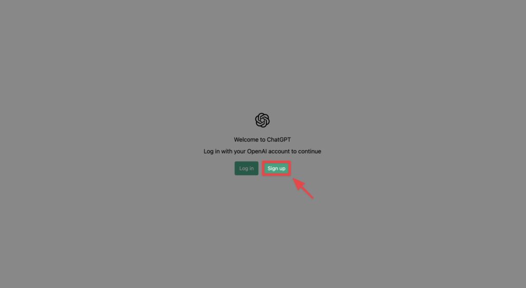 點擊以下連結進入到官網,點擊「Sign up」