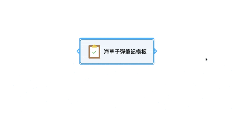 直接點擊節點旁的 +