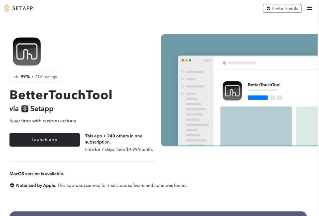 Mac 複製貼上工具推薦:Bettertouchtool