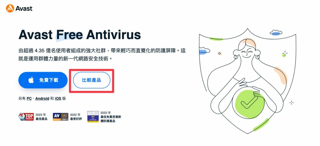 Avast 比較產品