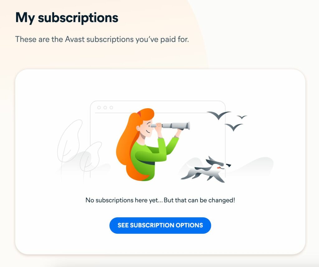 avast 取消訂閱