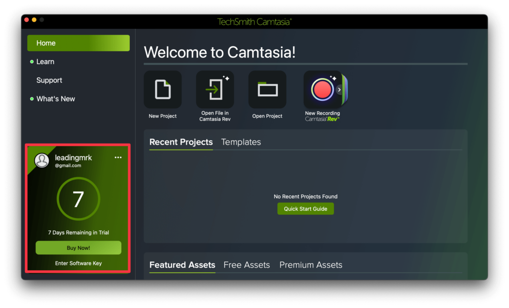 Camtasia 安裝教學