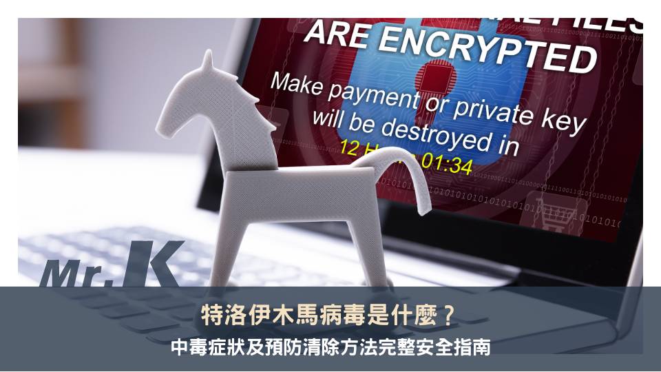 特洛伊木馬病毒是什麼？中毒症狀及預防清除方法完整安全指南