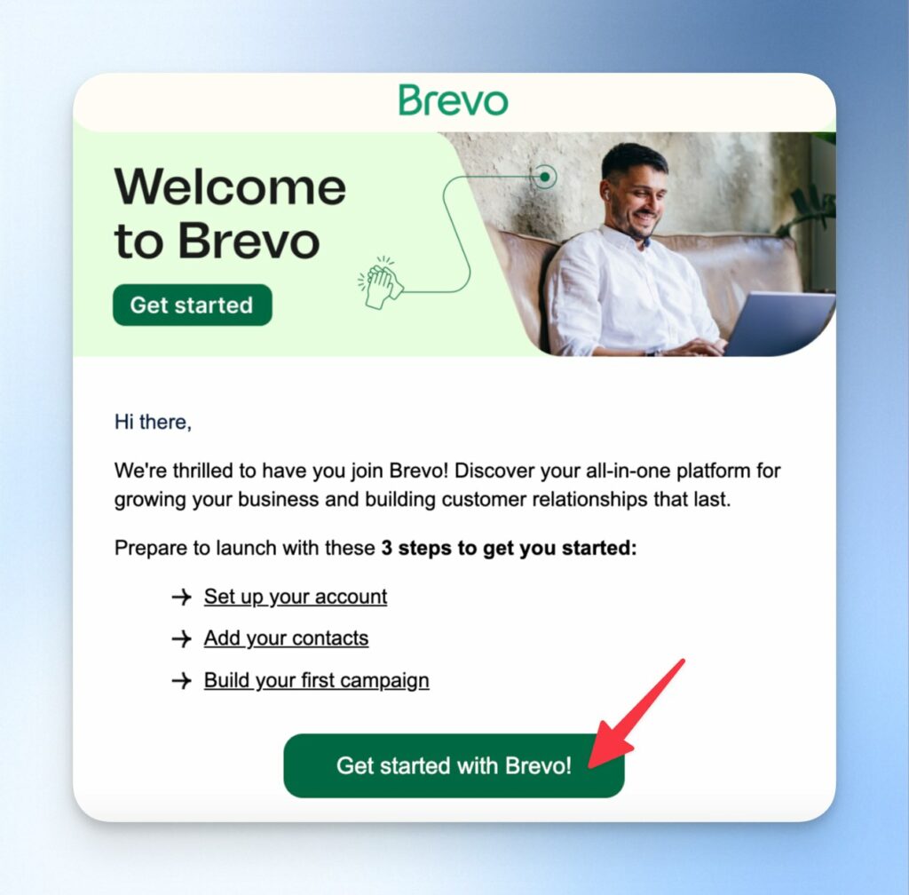 進入 Brevo 後台