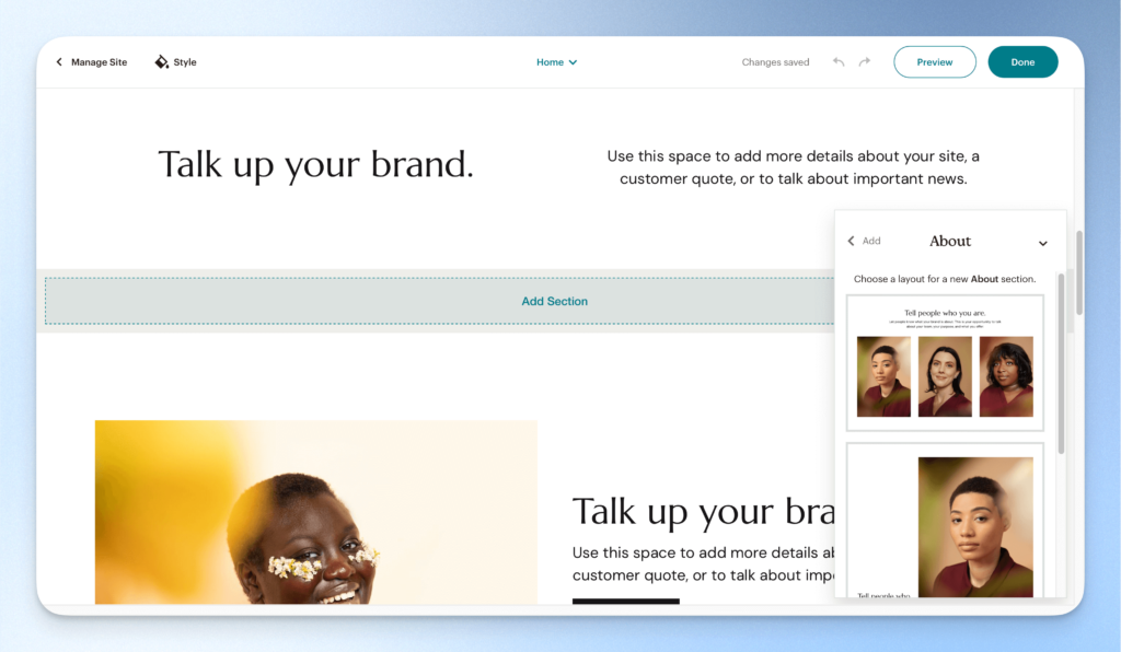 MailChimp 網站 Website