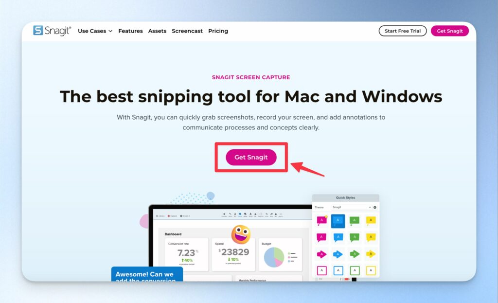 購買 Snagit 教學