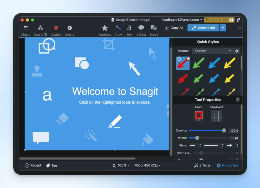 Snagit 安裝、購買成功