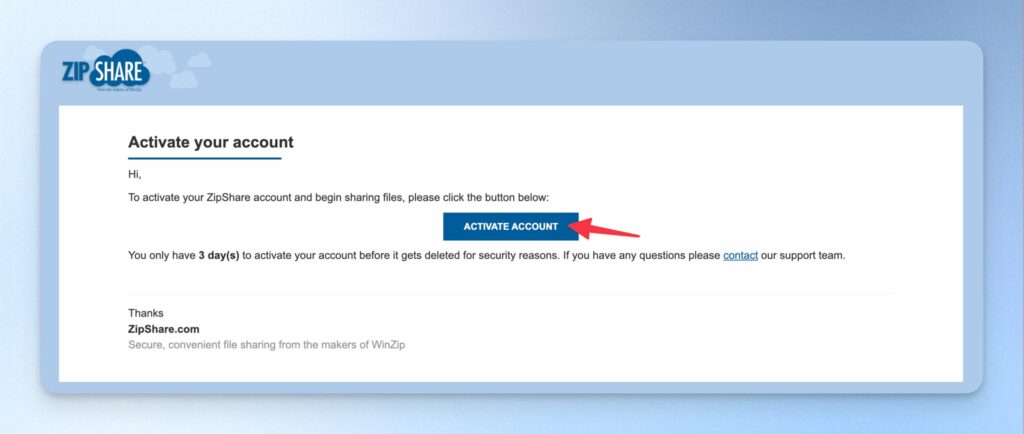 ZipShare 驗證帳戶