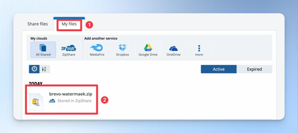 ZipShare 雲端檔案上傳
