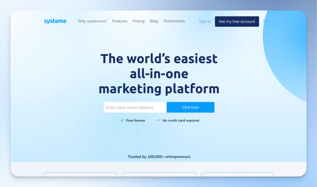 Email 行銷工具:Systeme