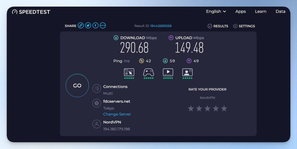 NordVPN：最穩定、最順的日本 Netflix 體驗