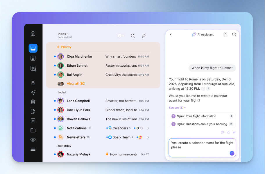 Spark Mail AI 助理