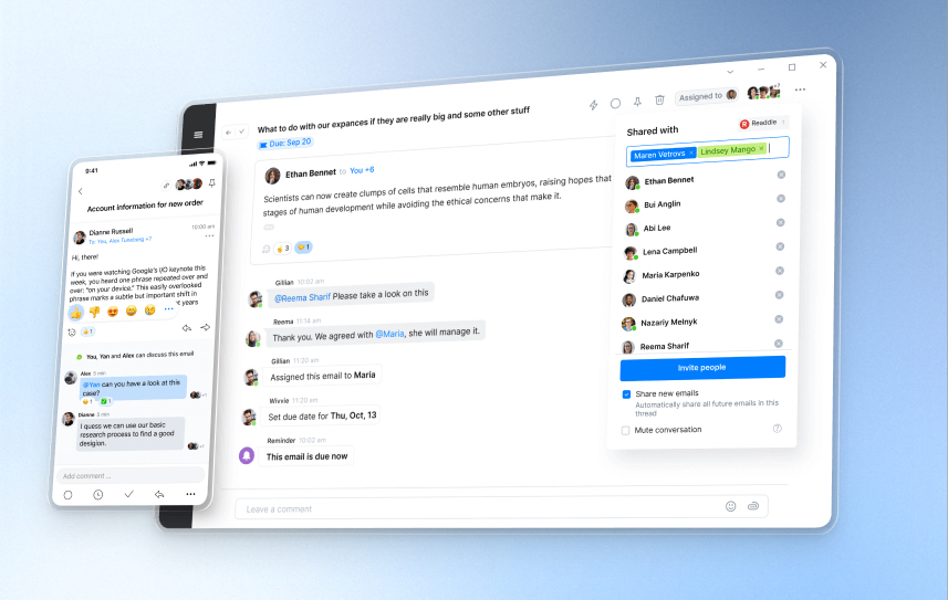 Spark Mail 團隊協作功能