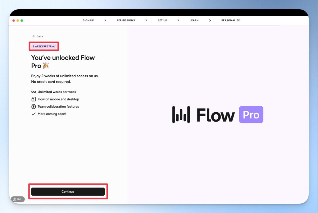 Wispr flow 14 天免費試用