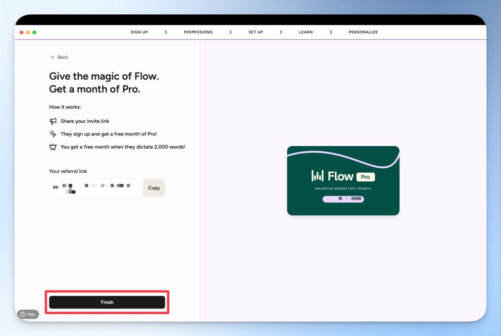 Wispr flow 基礎設定完成