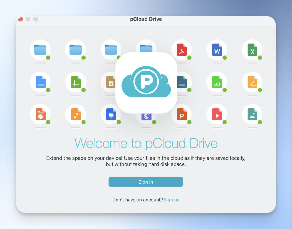 虛擬硬碟（pCloud Drive）