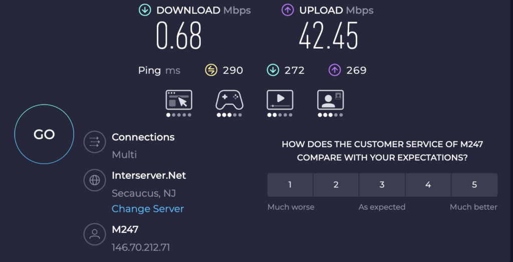 VPN 連接後