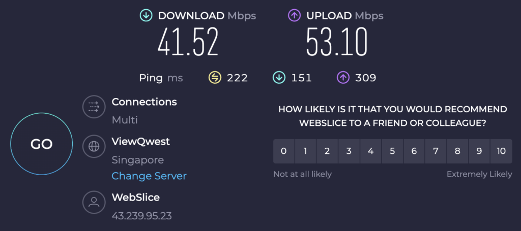 VPN 連接後