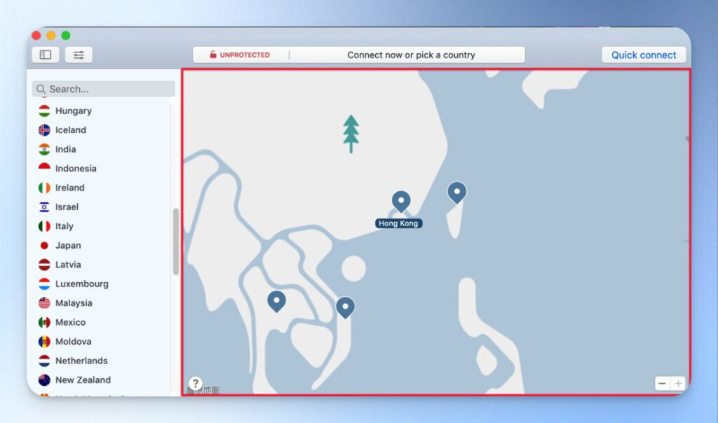 使用 NordVPN 連線